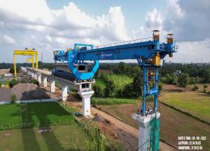 Full Span Girder Erection at Anand District, September 2022