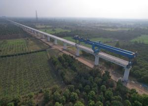 Full Span Launching Gantry at Navsari District, February 2023