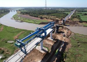 Full span box girder at Navsari District, April 2023 (2)