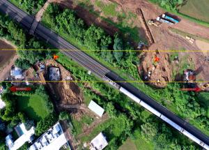 GAD-31 Pier Work in Progress at Kheda District, August 2022