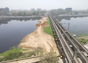 GTI Work in Progress, Sabarmati River at Ahmedabad District, April 2022