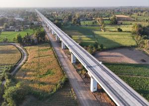 MAHSR Viaduct at Anand District, March 2023