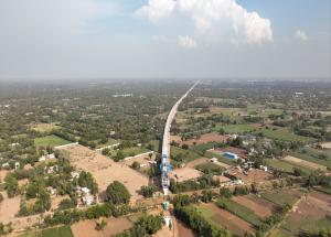 MAHSR Viaduct in Anand District, May 2023 (2)