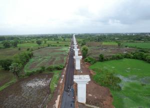 Pier Work Completed at Navsari District, July 2022