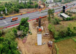 Pier Work at GAD 09, Valsad District, June 2022