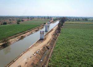 Pier Work at Surat District (KRB Canal), March 2023
