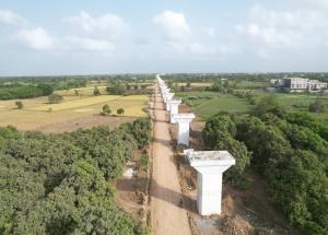 Pier Work in Progress Navsari District, June 2022