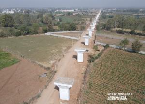 Pier Work in Progress at Anand District, April 2022