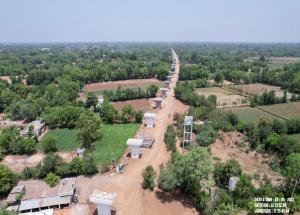 Pier Work in Progress at Anand District, June 2022
