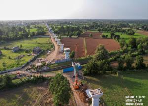 Pier Work in Progress at Anand District, September 2022