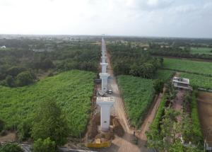Pier Work in Progress at Navsari District, June 2022 (2)