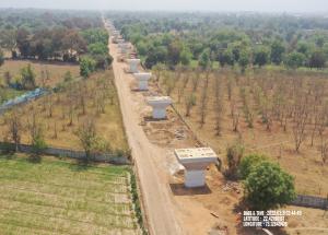 Pier Work in Progress at Vadodara District, April 2022 (2)