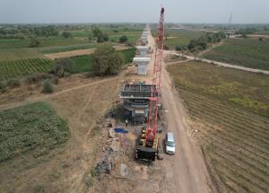 Pier Work in Progress at Vadodara District, April 2022 (3)