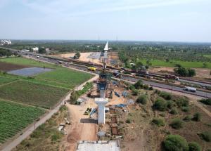 Pier work in Progress, Navsari District, May 2023