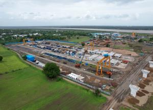 SBS Casting Yard at Bharuch District, August 2022
