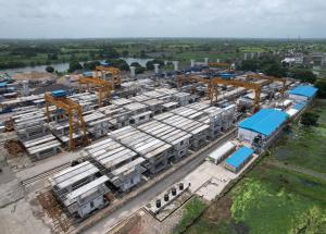 SBS Casting Yard at Surat District, August 2022