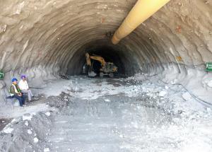 Tunnel Work in Progress at Valsad District, June 2023
