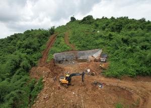 Tunnel Work in Progress at Valsad District, September 2022