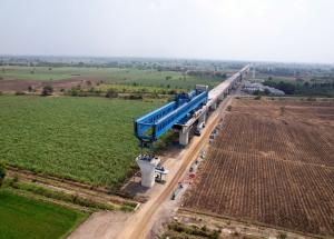 Viaduct Construction through SBS Method at Surat District, April 2023