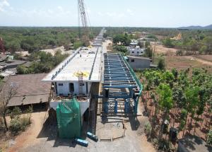 Viaduct Construction through SBS Method at Valsad District, April 2023