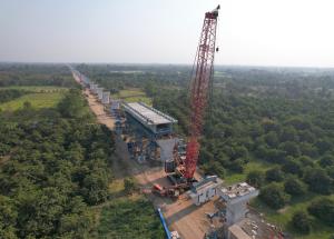Viaduct Construction through SBS Method, Navsari District, March 2023