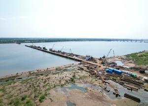 Well Foundation Work at Narmada River, Bharuch District, October 2022 (2)