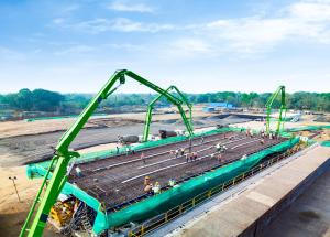 First 40 m full span girder successfully cast in Maharashtra for Mumbai-Ahmedabad Bullet Train Project