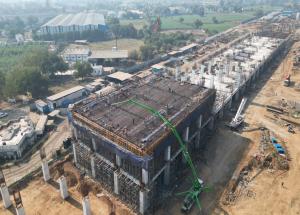 Work in Progress at Anand Station, Kheda District, January 2023