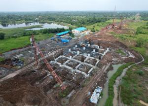 Work in Progress at Bilimora Station, Bilimora District, October 2022