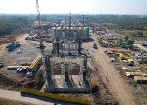 Work in Progress at Bilimora Station, Valsad District, January 2023