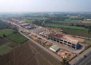 Work in Progress at Surat Station, Surat District, February 2023