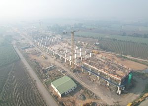Work in Progress at Surat Station, Surat District, January 2023