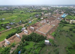 Work in Progress at Vapi Station, Valsad District, September 2022