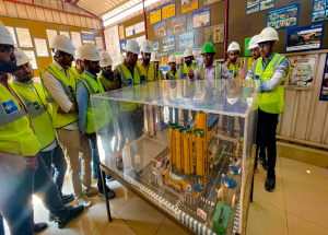 18 students of Nirma University visited Bullet Train Casting Yard_4