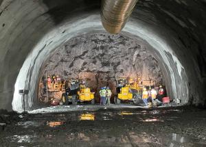 21 km long Mumbai Tunnel work for Bullet Train work (NATM part), August 2024