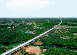 A View of the Viaduct in Bilimora