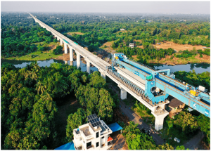 All 9 river bridges between Vapi and Surat BulletTrain Stations on MAHSR corridor are now complete3 Nov-2024