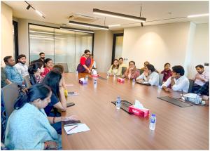An informative session on the POSH Act, 2013, and Shared Parenting was conducted at Corporate Office. Discussions highlighted the importance of preventing workplace harassment and fostering a culture of mutual respect