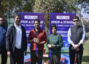As part of the 9th Foundation Day celebrations, NHSRCL celebrated sportsmanship at 'Speed & Synergy' Annual Sports Event 2025'