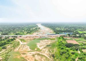 Completion of Bridge on Vatrak River in Kheda District, Gujarat, August 2024 (2)