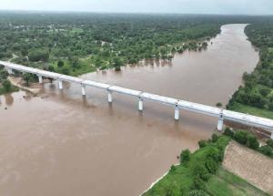 Completion of Bridge on Vatrak River in Kheda District, Gujarat, August 2024