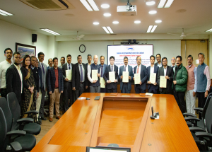 Contract Agreement signed for Design and Construction of Thane Rolling Stock Depot in Maharashtra for Bullet Train Project on 12th February 2024._2