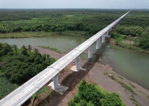 Erection Completed at Ambika River, Navsari District, September 2023