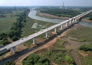 Erection Completed at Purna River, Navsari District, November 2023