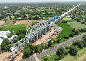 FSLM LG – 8  & Girder Launching at GAD- 31, Kheda District, October 2023