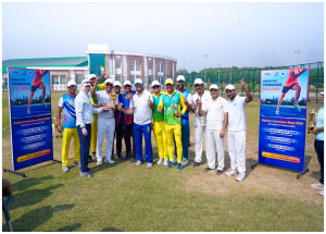 Glimpses of Various sports activities like 100 m sprint race, walkathon and cricket tournament organised at NHSRCL corporate office