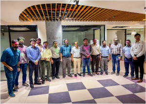Holi celebration at NHSRCL site offices