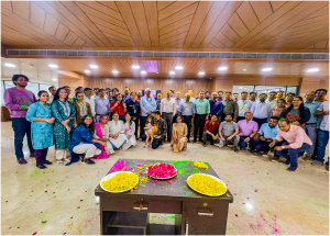 Holi celebration at NHSRCL site offices