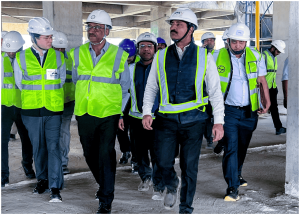 MD with DP and DRS Inspects Const. sites in Ahmedabad1 Jan-2025