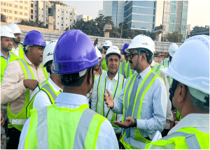 MDNHSRCL, inspects BulletTrain construction site at Bandra Kurla Complex2 Nov-2024